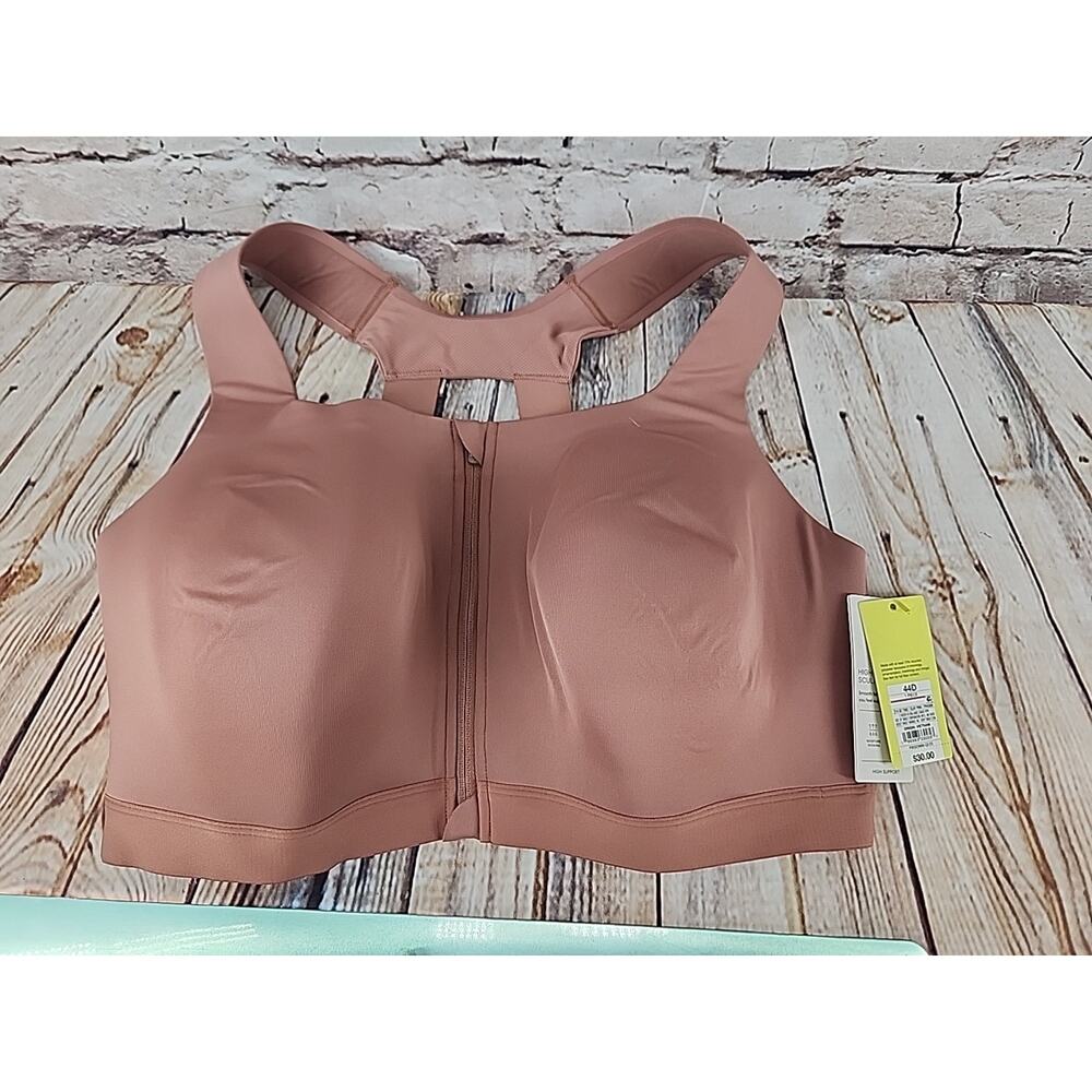 All In Motion Sports Bra Size 44D Clay Pink Color High Support